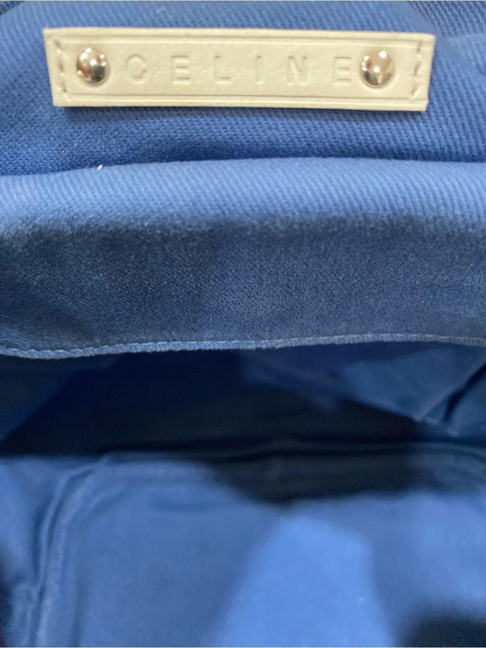 Celine Light Denim Bittersweet Shoulder Bag